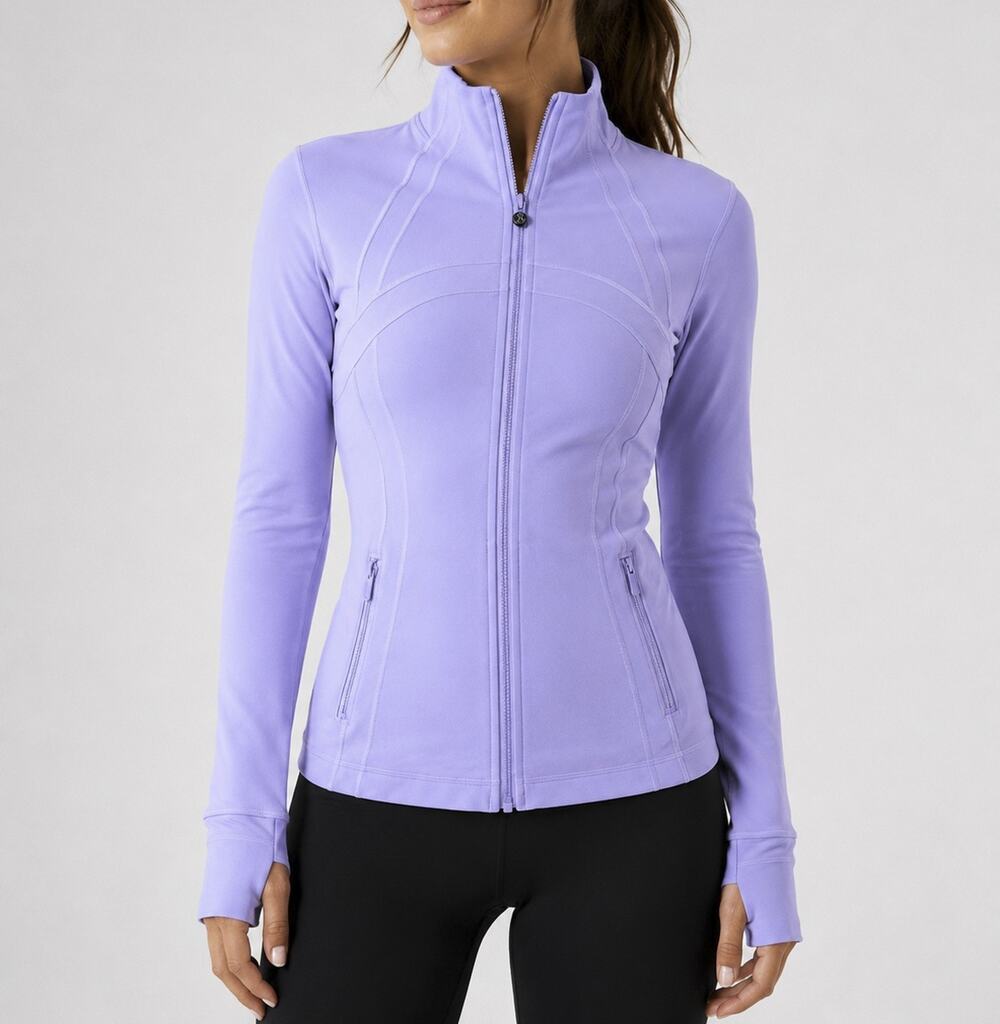 Lululemon NWT Define Jacket Luon Lilac Smoke Purple Size 2 LW3HN7S